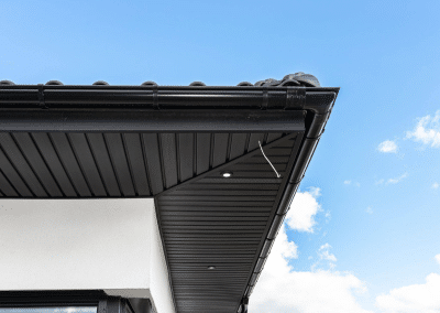 A new grey fascia fitted by GH Windows