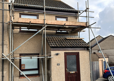 Brown windows and door fitted by GH Windows