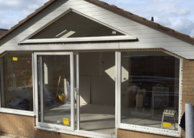 Extension doors and windows fitted by GH Windows