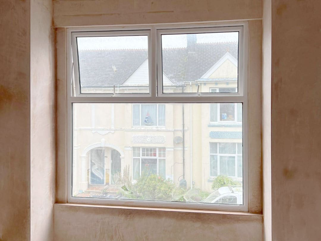 A new UPVC installation from GH Windows - Plymouth double glazing specialists.