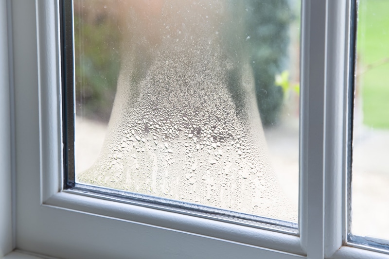 blown double glazed window